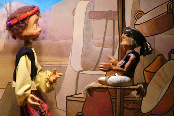 Alinsea Théâtre Théâtre de marionnettes en triptyque pour Enfant